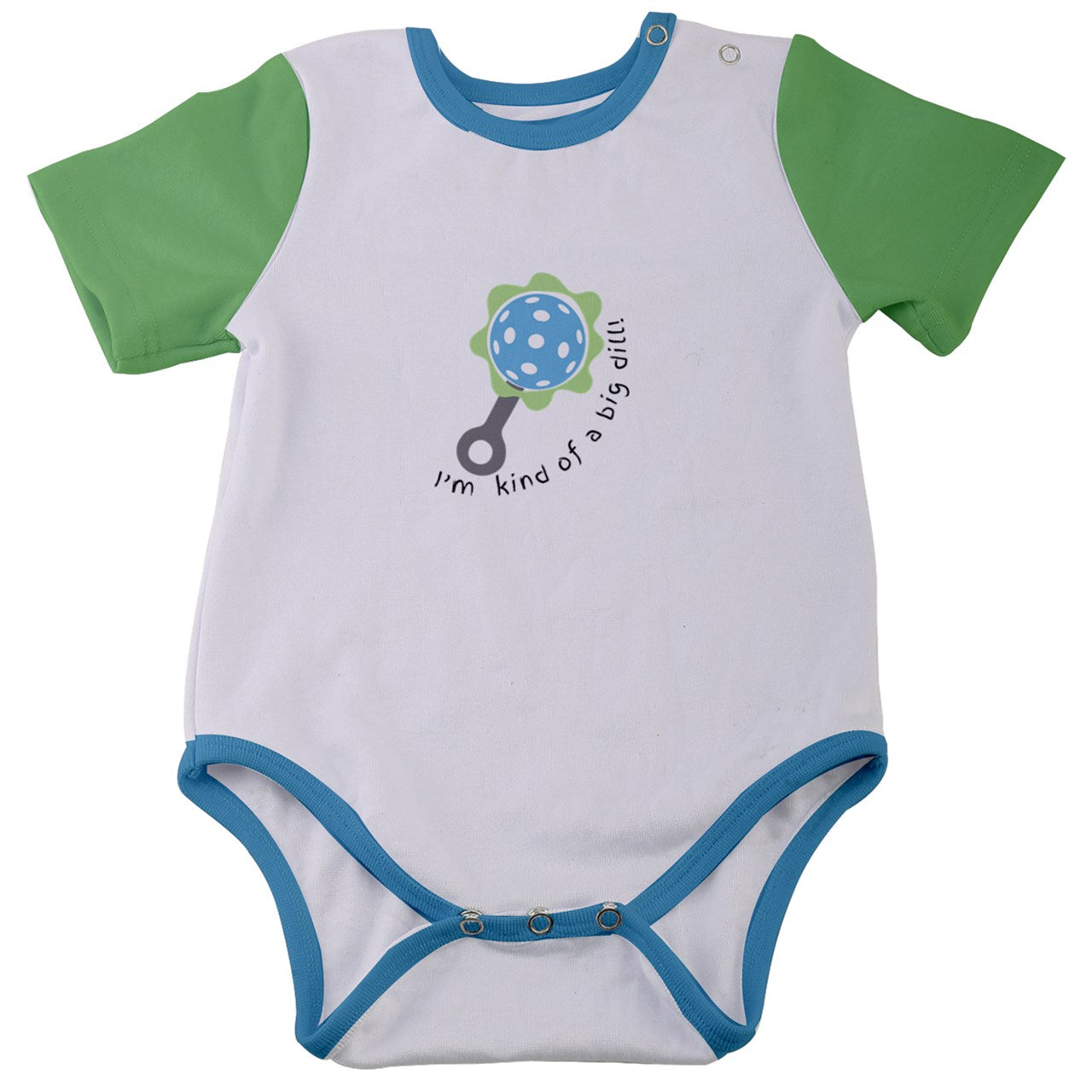 Dizzy Pickle Lil Dizzy IKBD Rattle BG Baby Short Sleeve Onesie