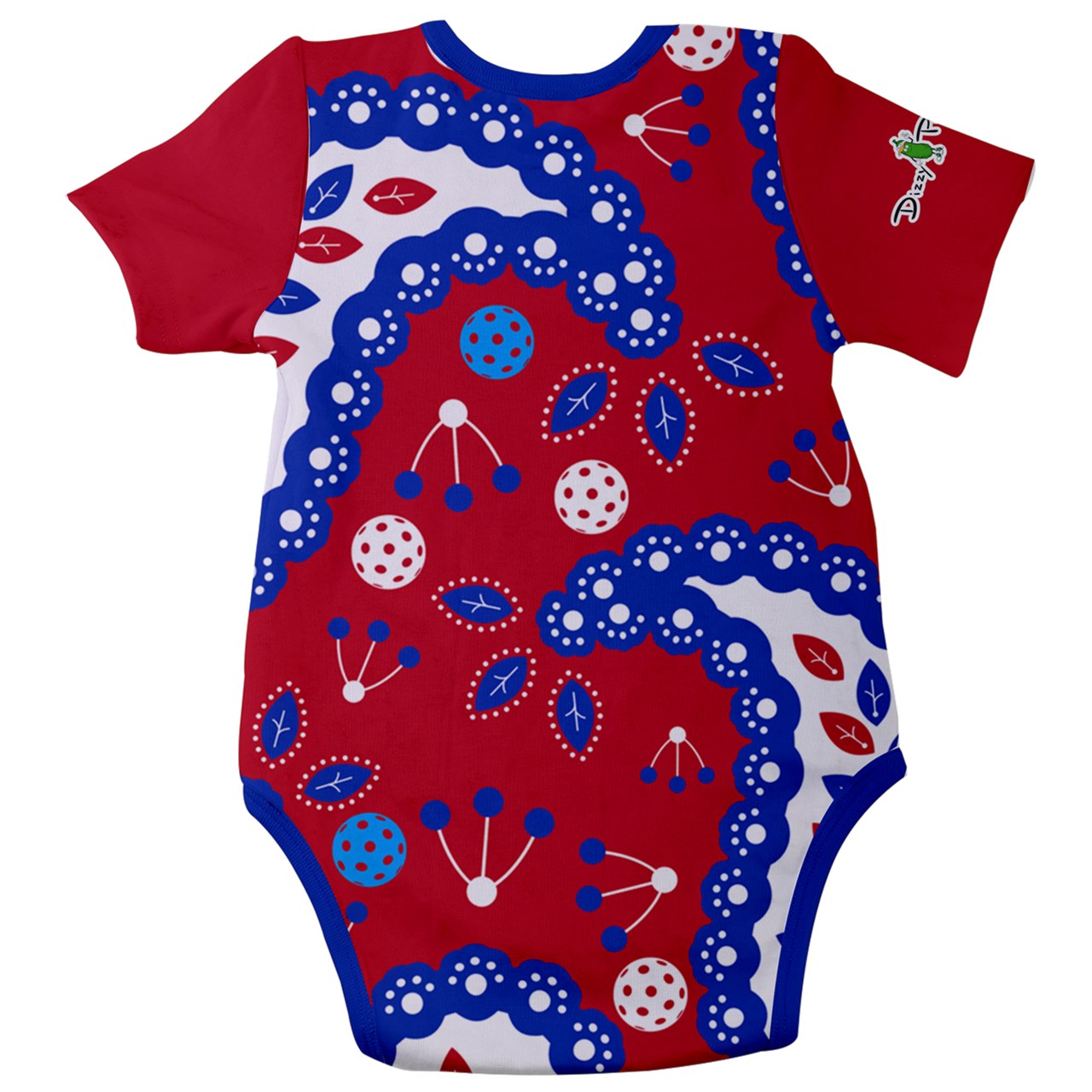 Dizzy Pickle Lil Dizzy Martha Baby Short Sleeve Onesie