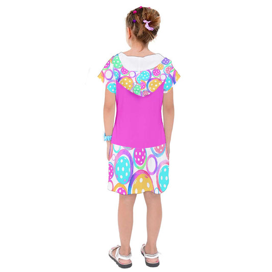 Dizzy Pickle Emily Main Girl's Pickleball Drop Waist Dress