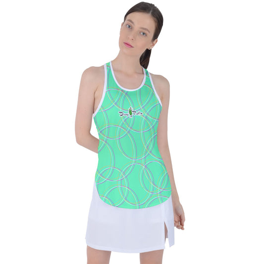 Dizzy Pickle Emily Focus Women's Pickleball Racer Back Mesh Tank Top