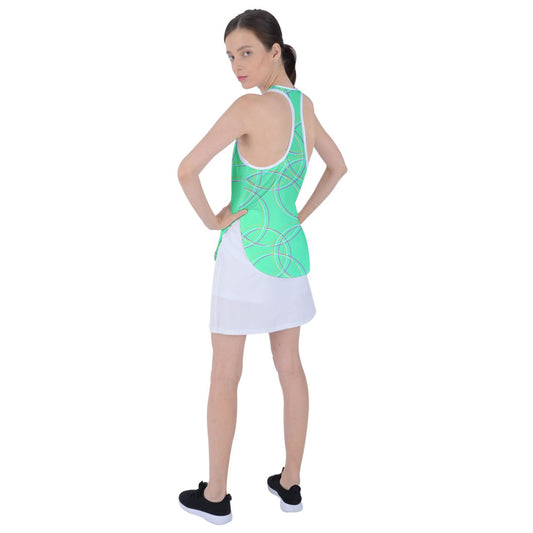 Dizzy Pickle Emily Focus Women's Pickleball Racer Back Mesh Tank Top