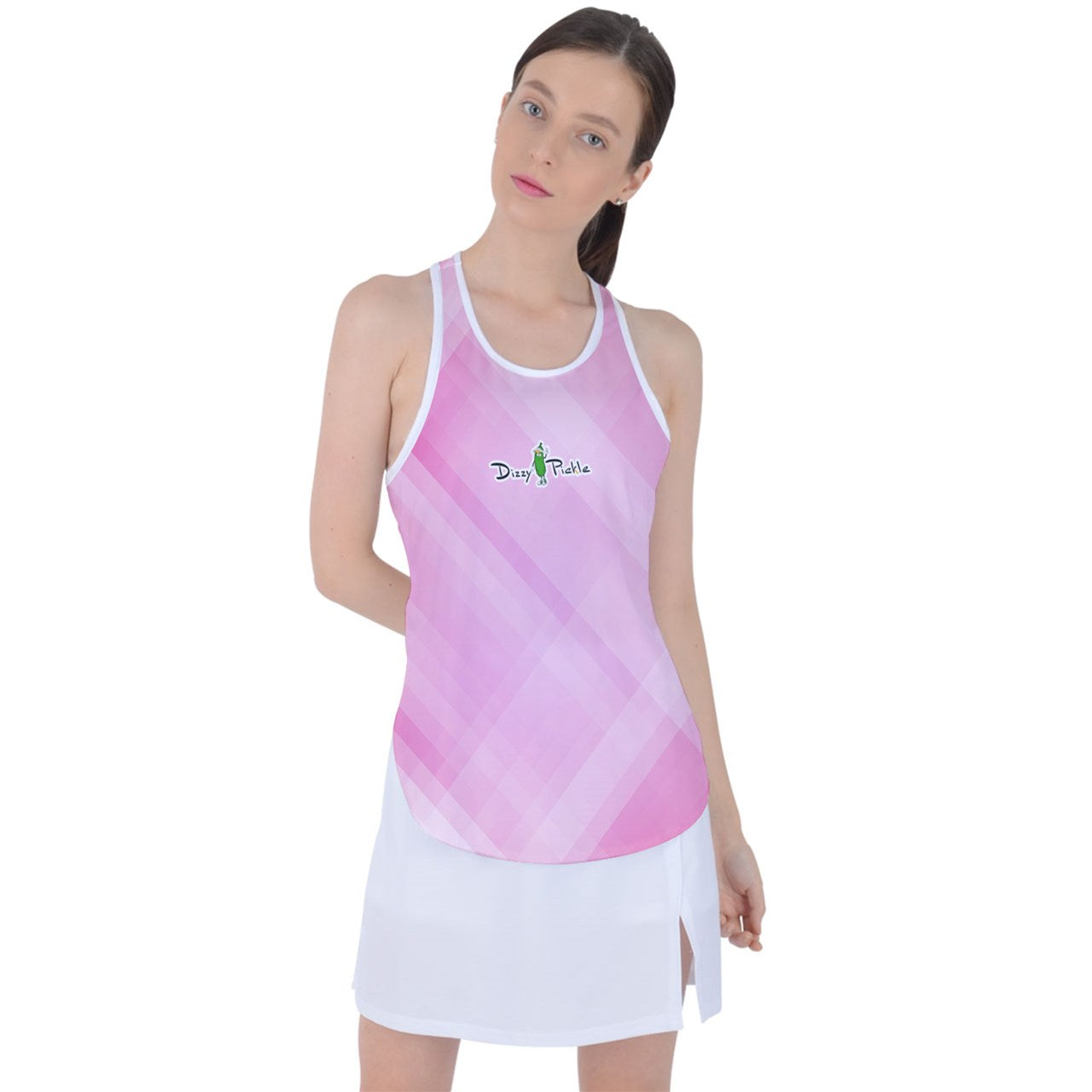 Dizzy Pickle Women's Pickleball Racer Back Mesh Tank Top 5T5BN