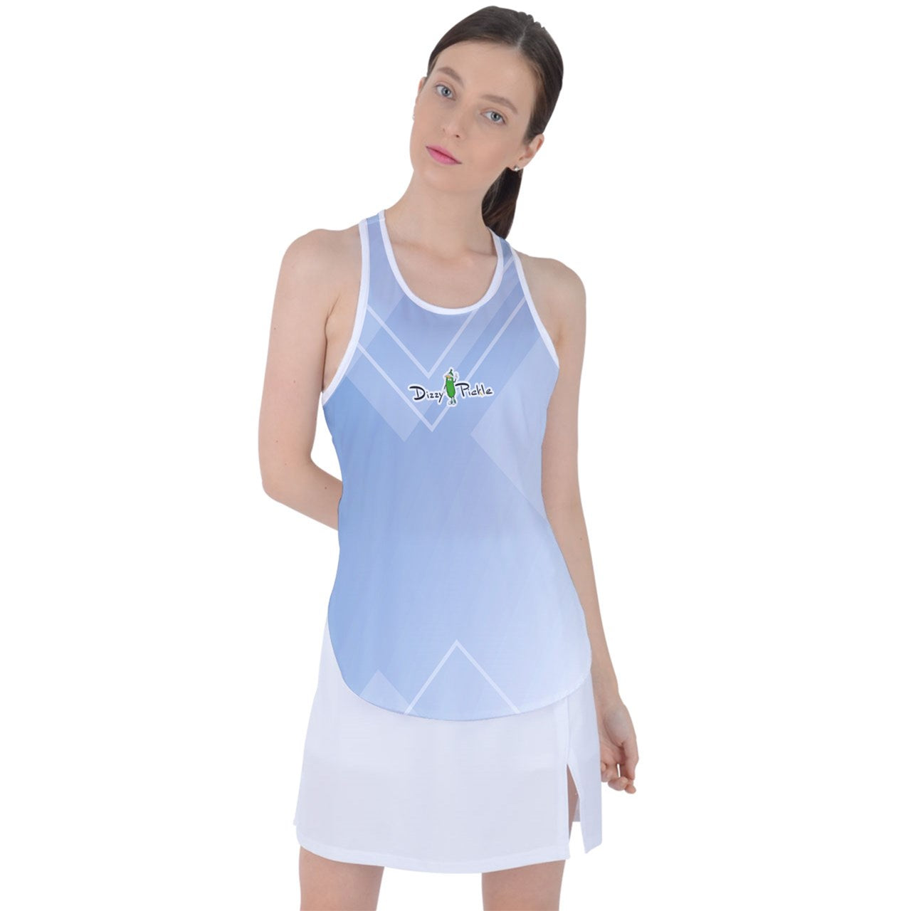 Dizzy Pickle Women's Pickleball Racer Back Mesh Tank Top 5T5UP