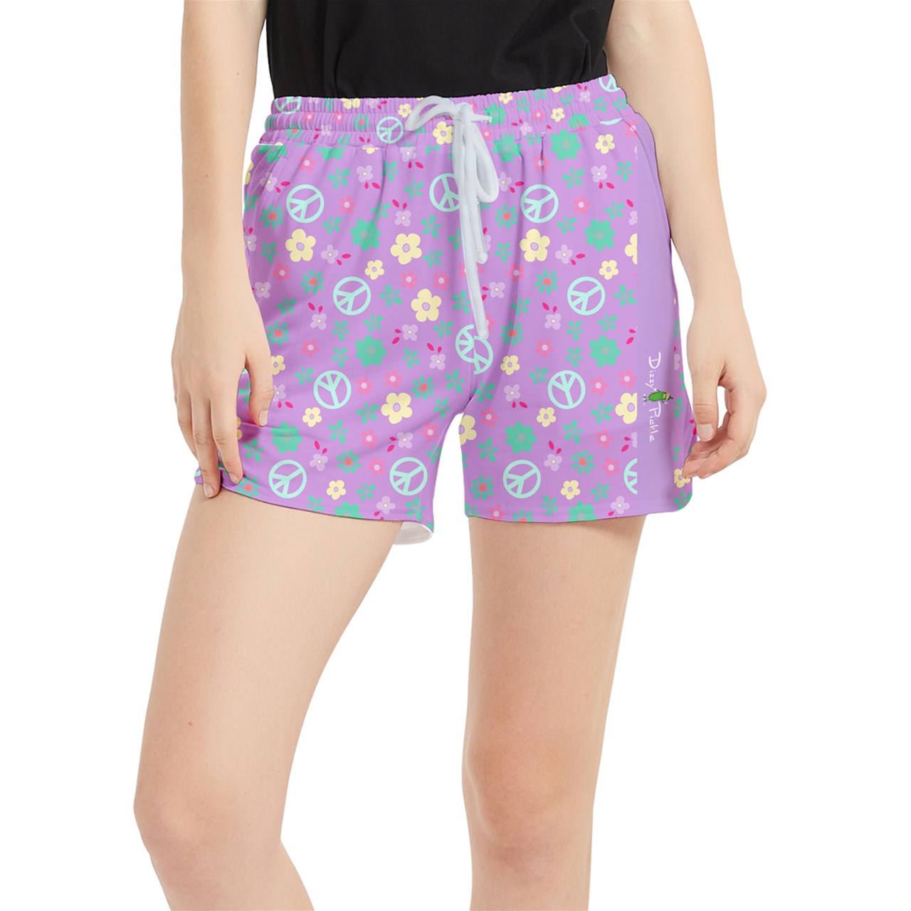 Dizzy Pickle Hope Lavender Women's 5" Pickleball Side-Split Shorts with Pockets