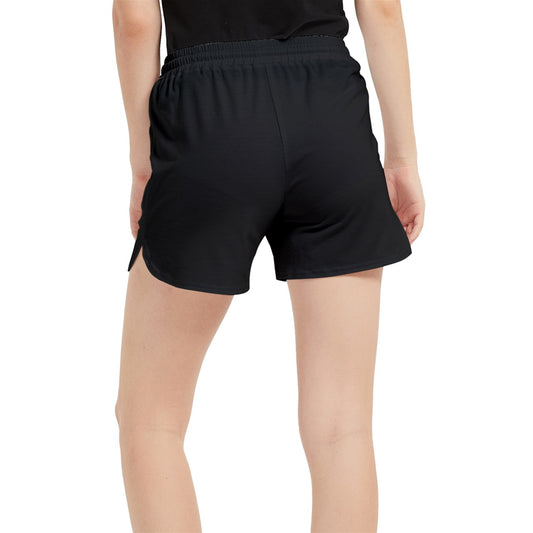 Dizzy Pickle Fearless Solid Black Women's 5" Pickleball Side-Split Shorts with Pockets