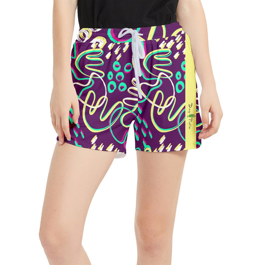 Dizzy Pickle Charlotte Wiggles Women's 5" Pickleball Side-Split Shorts with Pockets