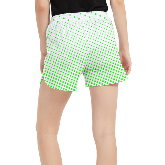 Dizzy Pickle Kim Green Women's 5" Pickleball Side-Split Shorts with Pockets