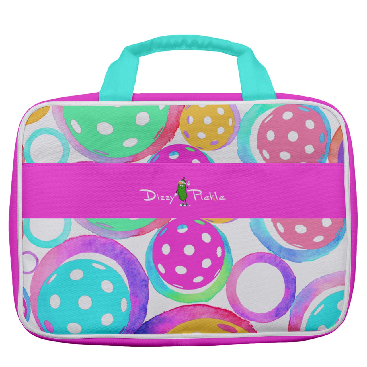 Dizzy Pickle Emily Women's Pickleball Travel Toiletry Bag with Hanging Hook