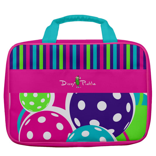 Dizzy Pickle Diana Women's Pickleball Travel Toiletry Bag with Hanging Hook