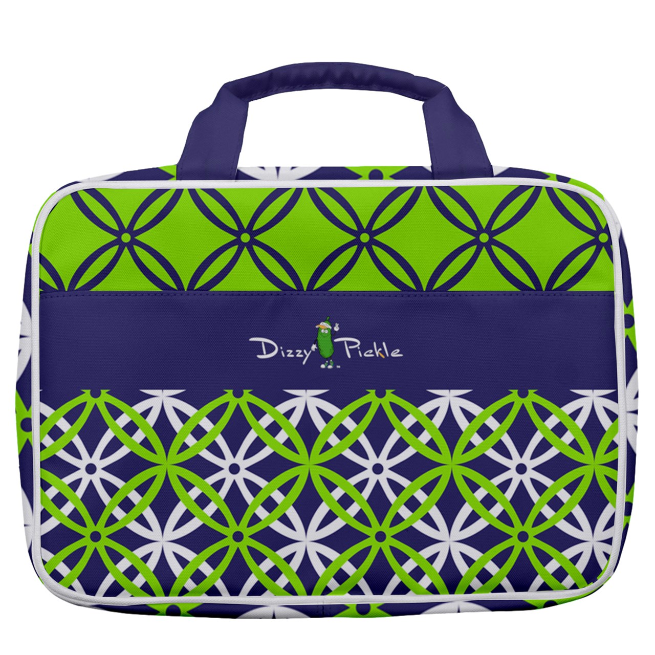 Dizzy Pickle Beautiful Women's Pickleball Travel Toiletry Bag with Hanging Hook