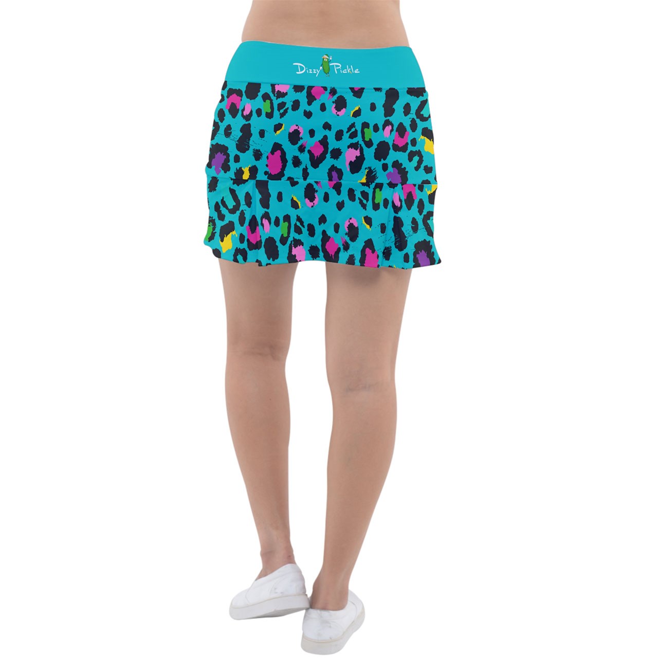 Dizzy Pickle Amber Cool Teal Pocket Women's 15" Classic Pickleball Skort