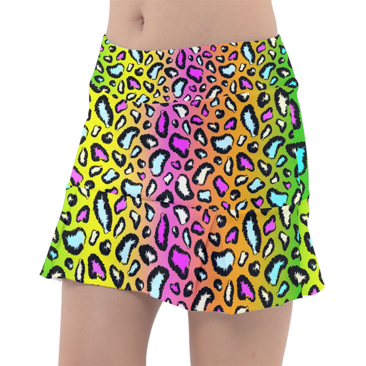 Dizzy Pickle Amber Rainbow Pocket Women's 15" Classic Pickleball Skort