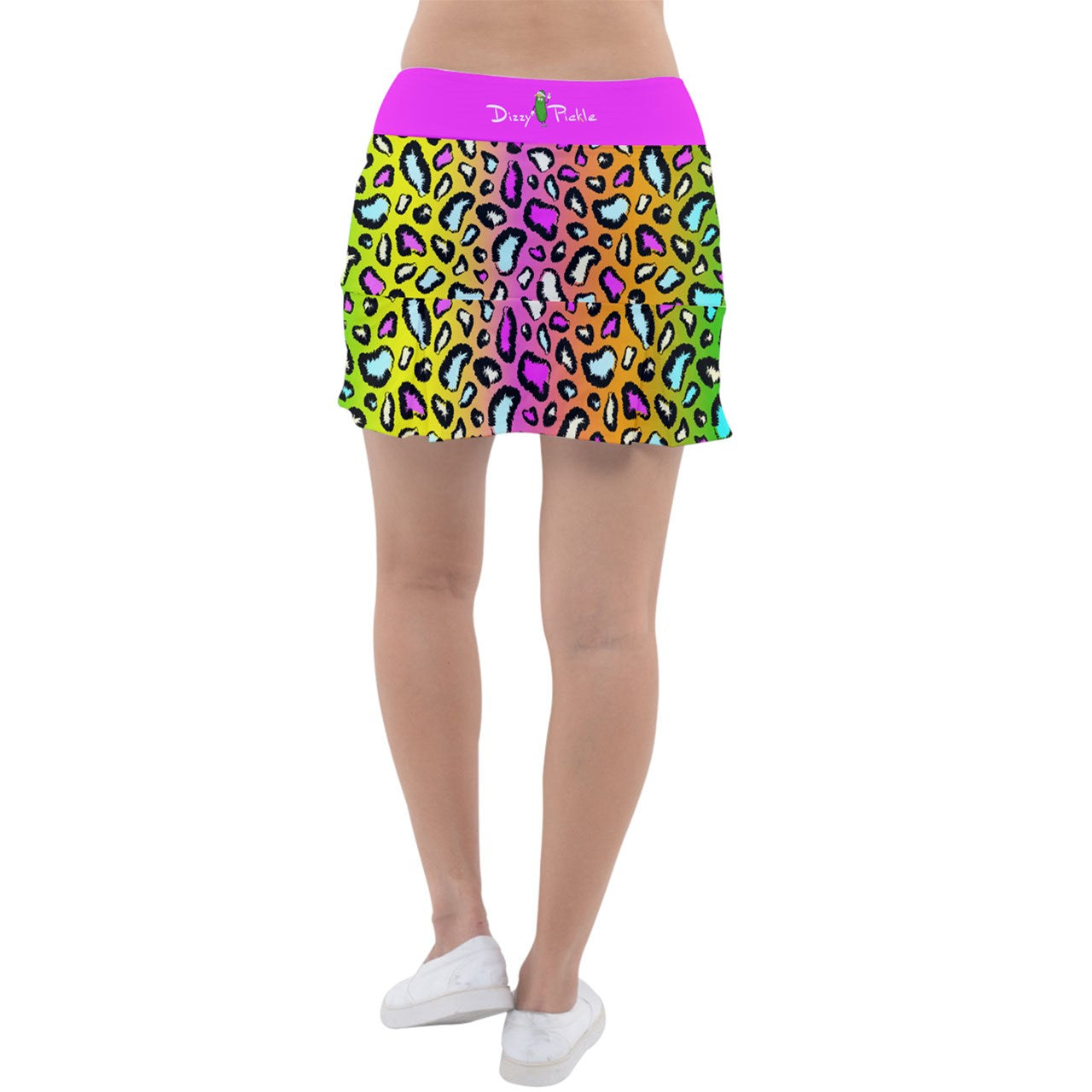 Dizzy Pickle Amber Rainbow Pocket Women's 15" Classic Pickleball Skort