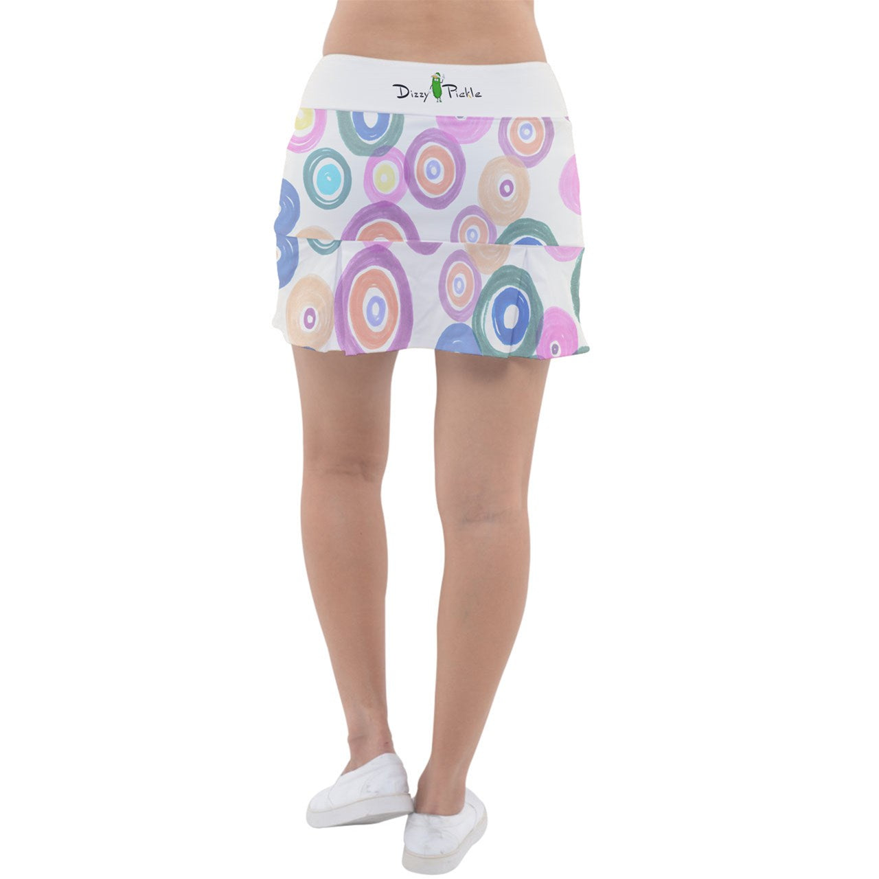 Dizzy Pickle Jessie Circles Women's 15" Classic Pickleball Skort