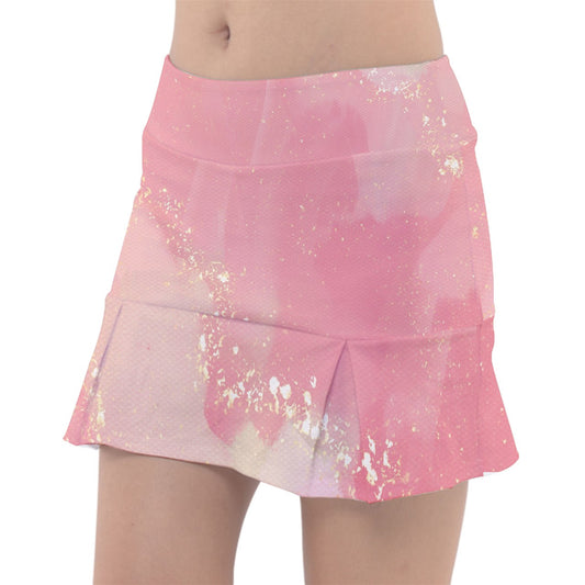 Dizzy Pickle Barbara Sweet Rose Champagne Women's 15" Classic Pickleball Skort