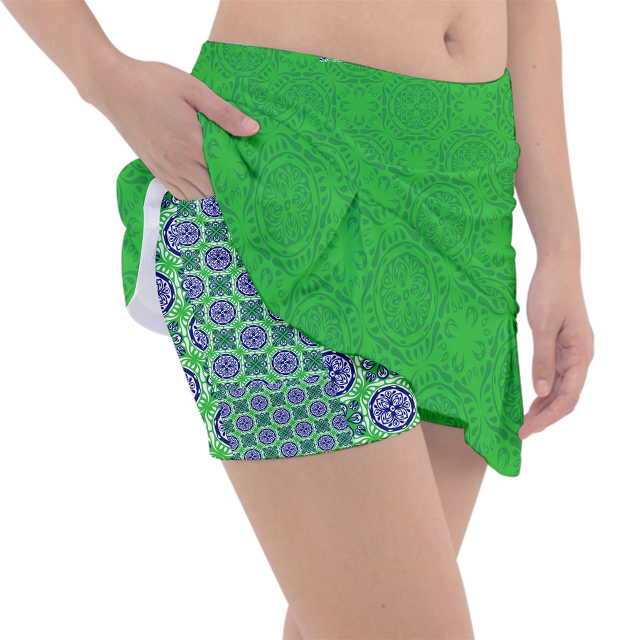 Dizzy Pickle Tracy Green2 Women's 15" Classic Pickleball Skort