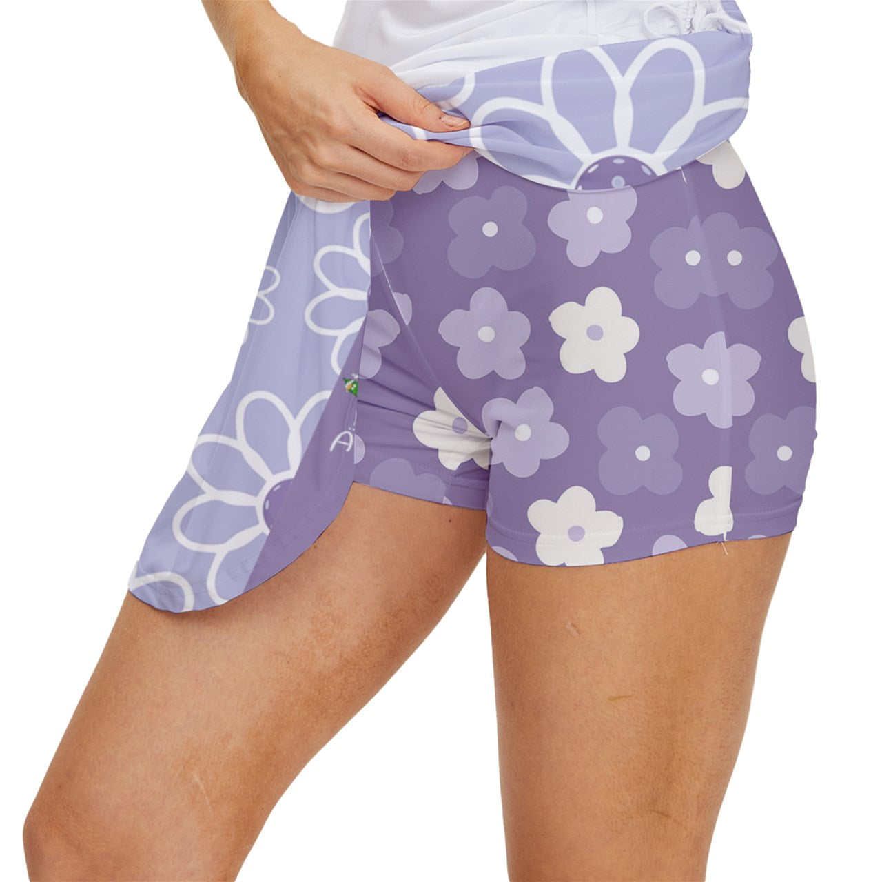 Dizzy Pickle Sophie Blooms Women's Pickleball Court Skorts with Inner Shorts