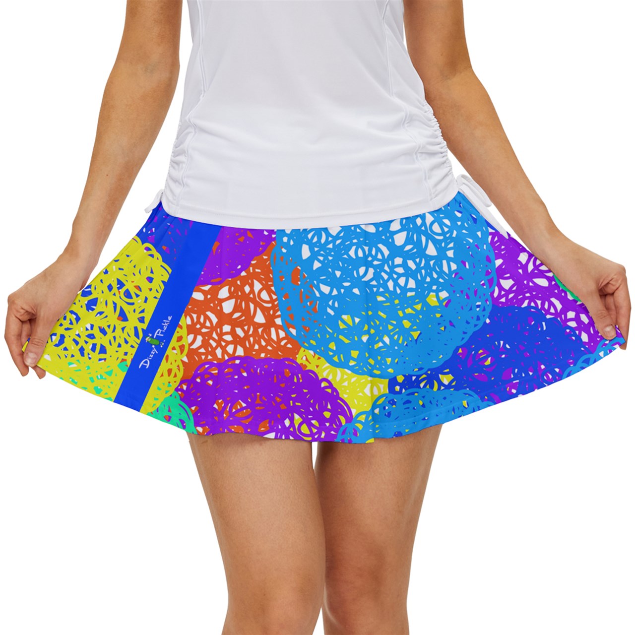 Dizzy Pickle Sharon Women's Pickleball Court Skorts with Inner Shorts