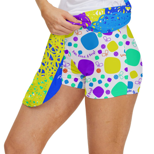 Dizzy Pickle Sharon Women's Pickleball Court Skorts with Inner Shorts