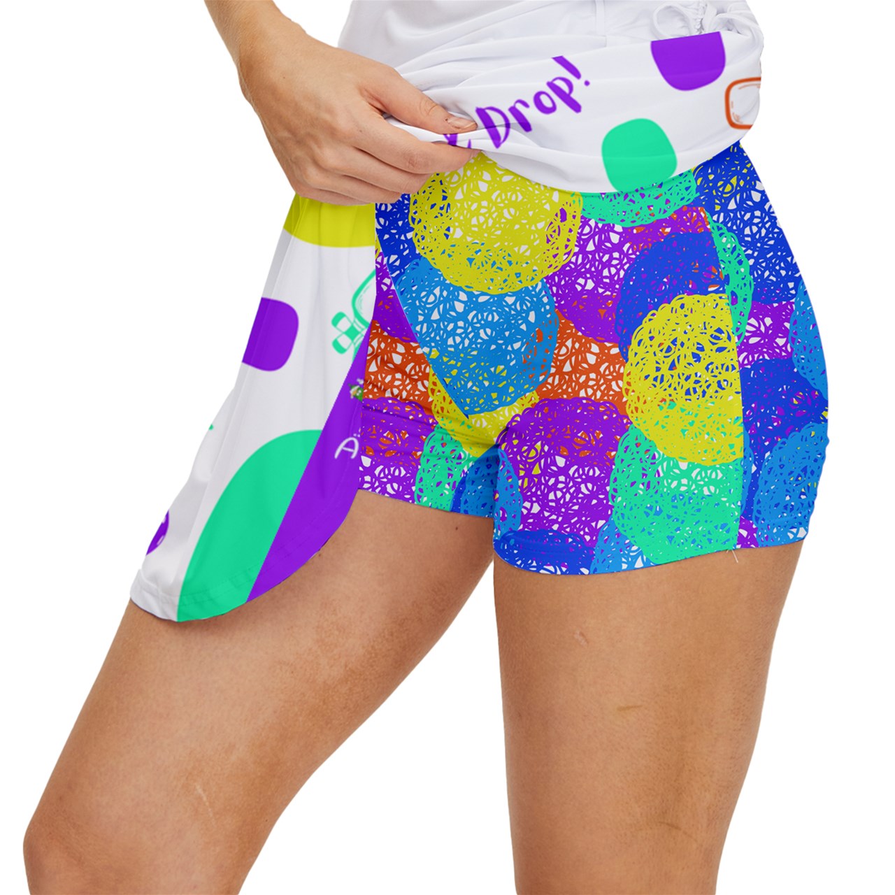 Dizzy Pickle Sharon Paddle Up Women's Pickleball Court Skorts with Inner Shorts