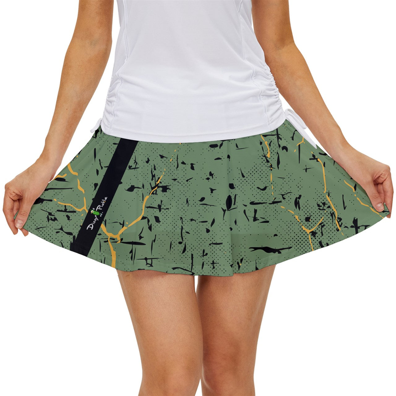 Dizzy Pickle Lynne Sage Women's Pickleball Court Skorts with Inner Shorts