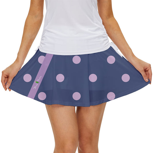 Dizzy Pickle Laura Polka Dots Women's Pickleball Court Skorts with Inner Shorts