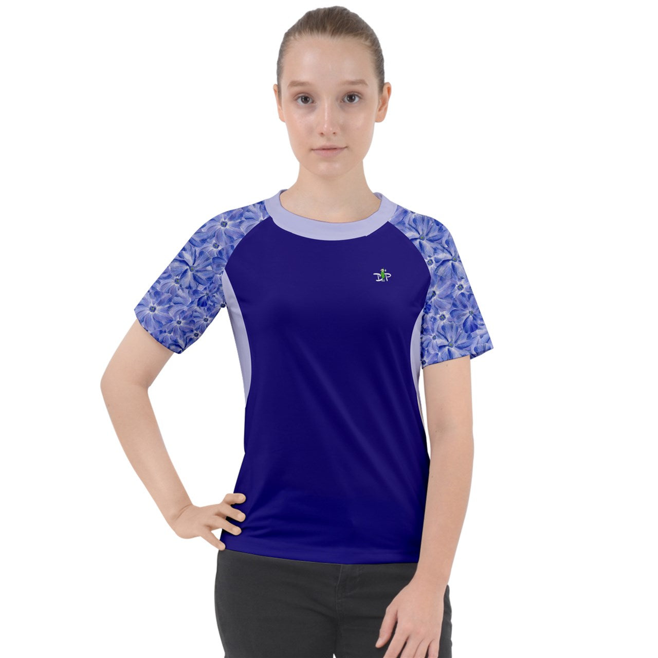 Dizzy Pickle Molly Women's Pickleball Sport Raglan Short Sleeve T-Shirt