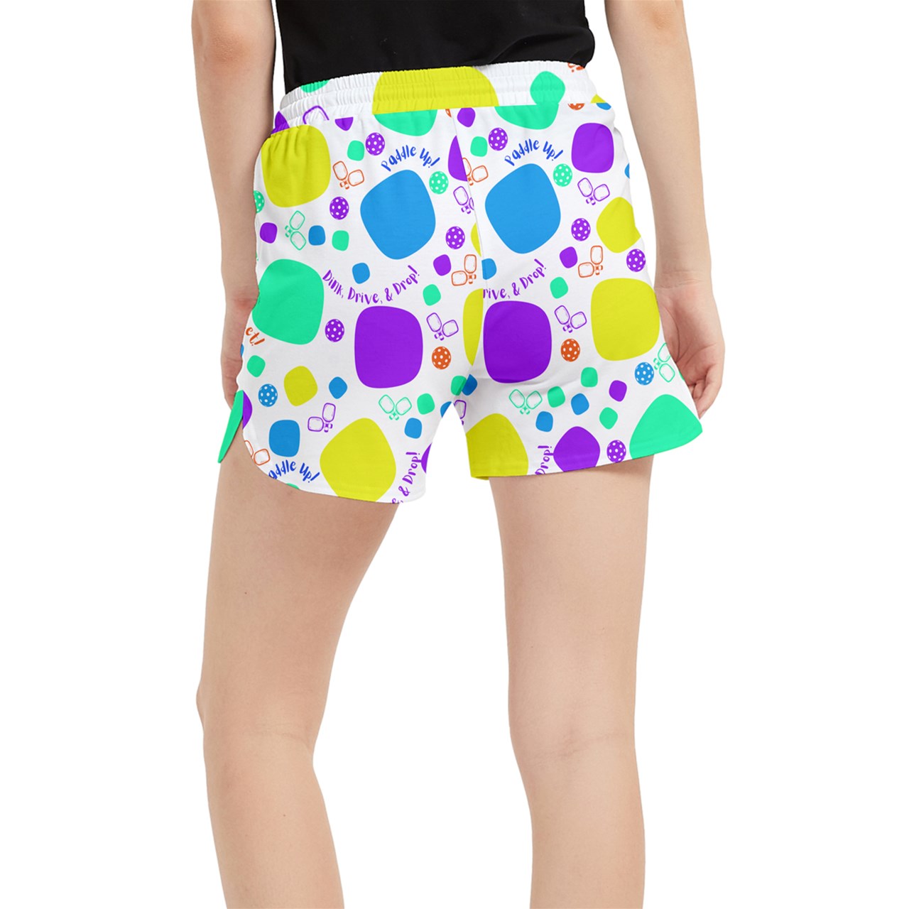 Dizzy Pickle Sharon Paddle Up Women's Pickleball Side-Split Shorts