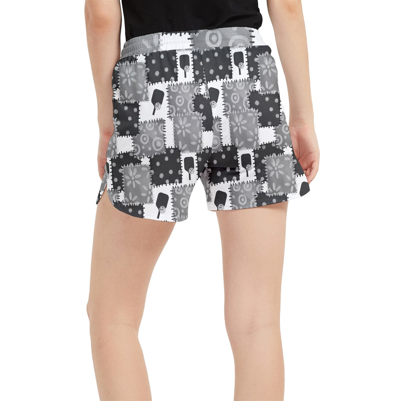 Dizzy Pickle Mary Patches Women's Pickleball Side-Split Shorts