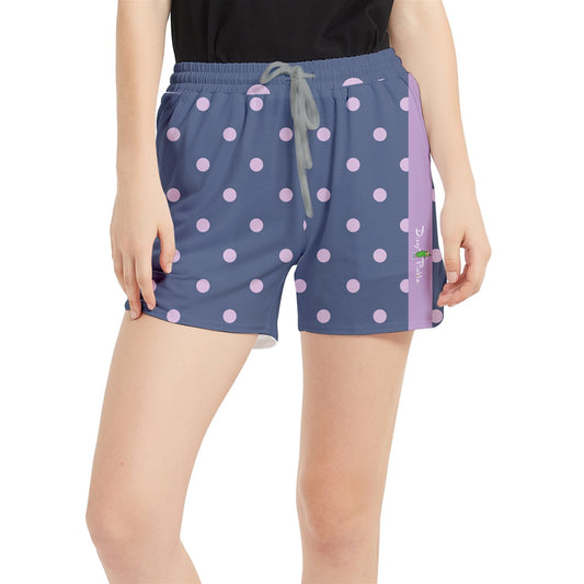 Dizzy Pickle Laura Polka Dots Women's Pickleball Side-Split Shorts