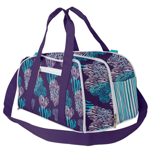 Dizzy Pickle Shelley Deep Purple Pickleball Court Duffle Bag with Multi Straps