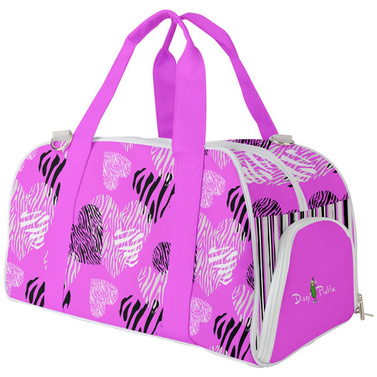 Dizzy Pickle Shelley Pink Pickleball Court Duffle Bag with Multi Straps