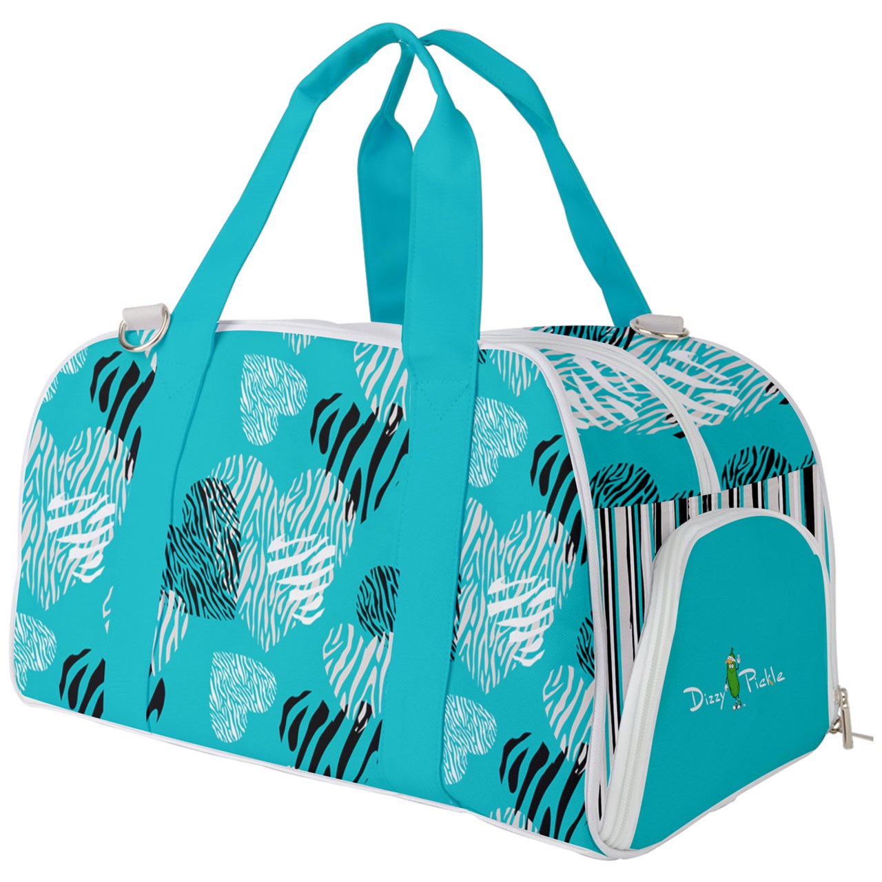 Dizzy Pickle Shelley Turquoise Pickleball Court Duffle Bag with Multi Straps