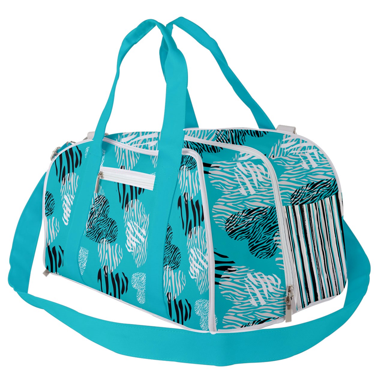 Dizzy Pickle Shelley Turquoise Pickleball Court Duffle Bag with Multi Straps