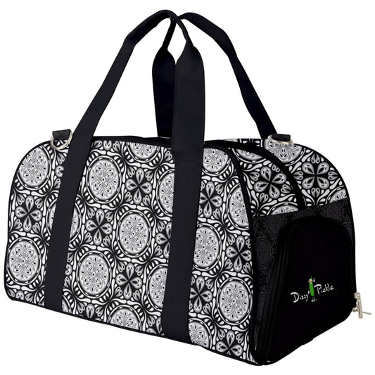 Dizzy Pickle Tracy Black1 Pickleball Court Duffle Bag with Multi Straps