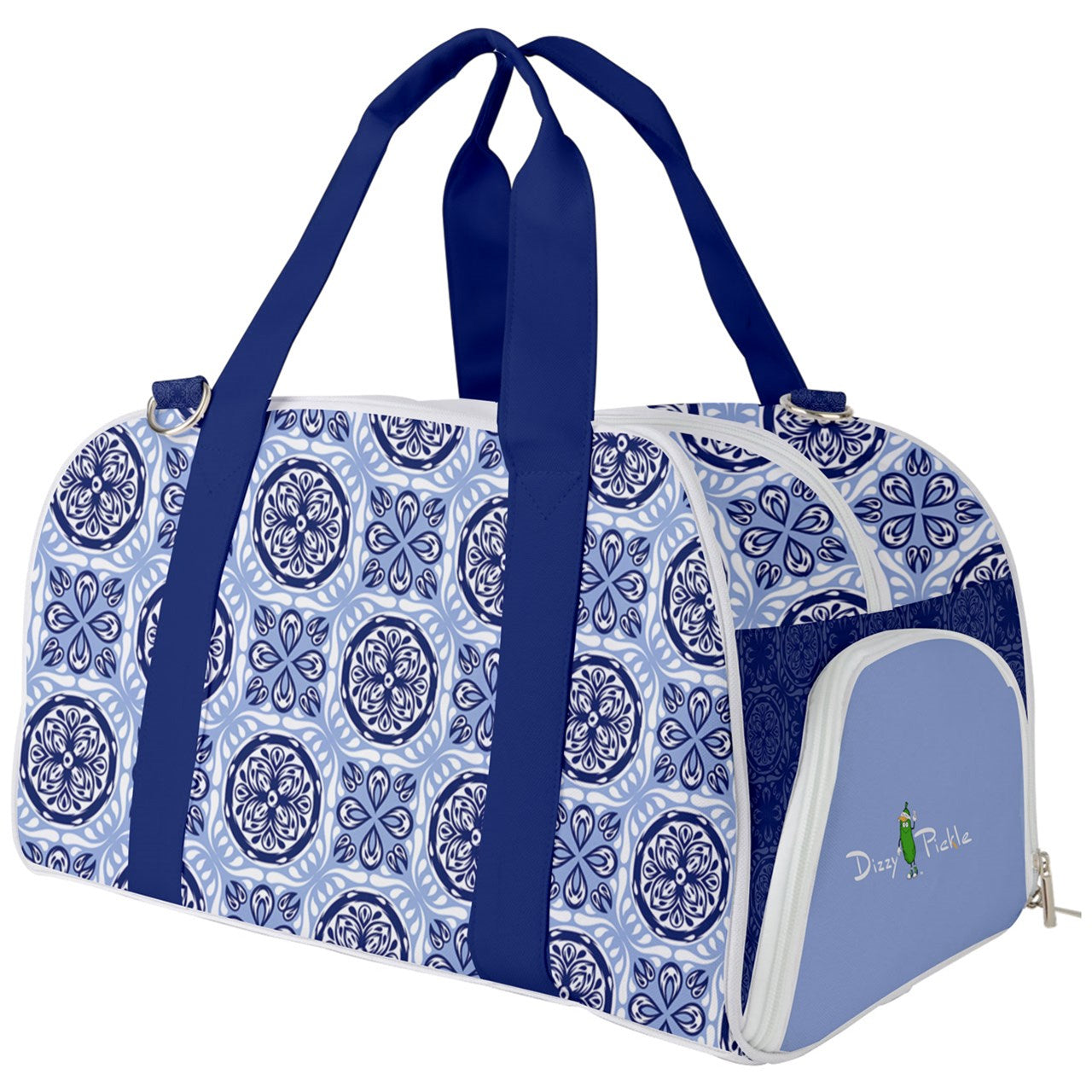 Dizzy Pickle Tracy Blue1 Pickleball Court Duffle Bag with Multi Straps