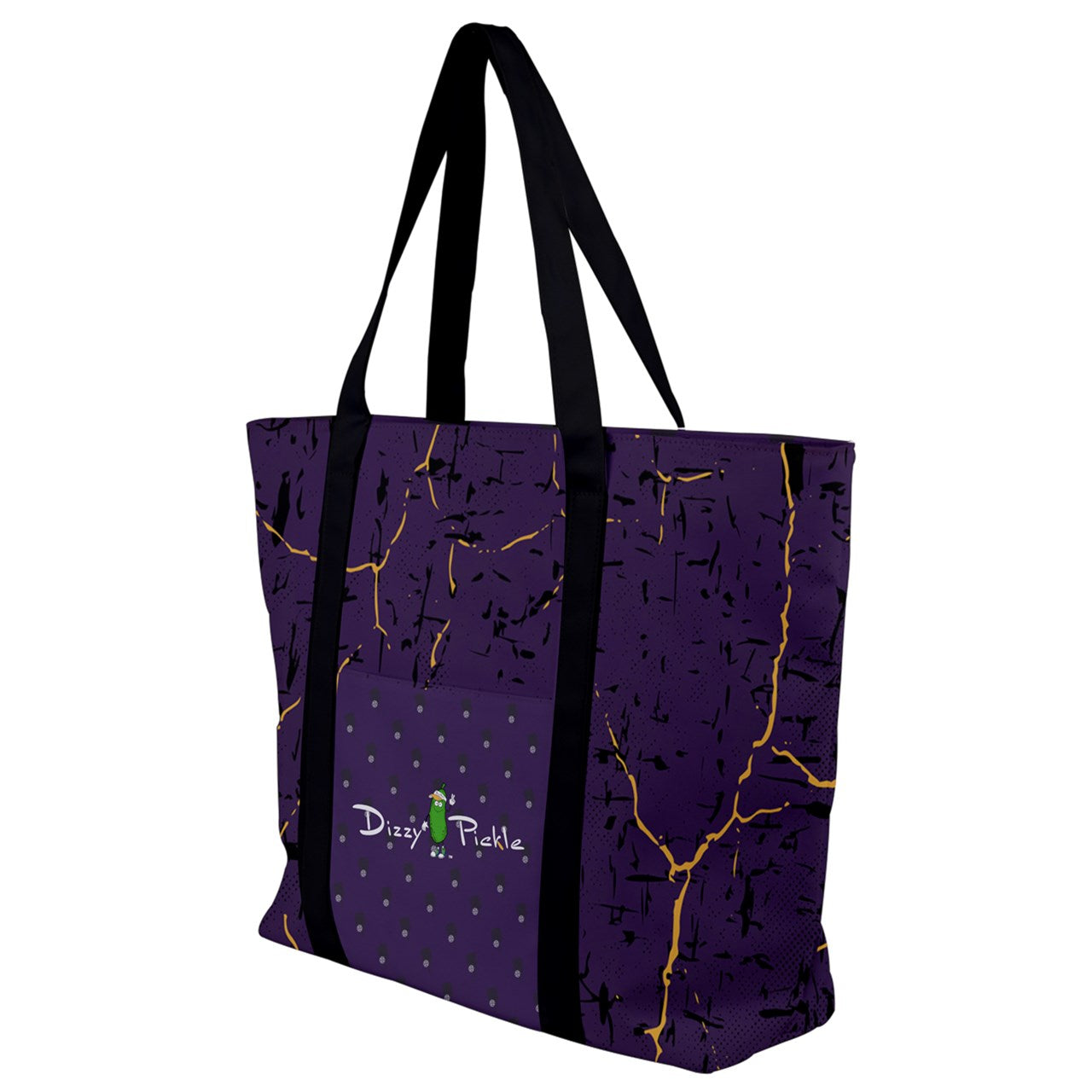 Dizzy Pickle Lynne Purple Women's Pickleball Zip-Up Canvas Bag