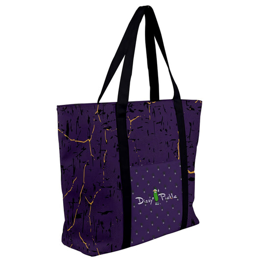 Dizzy Pickle Lynne Purple Women's Pickleball Zip-Up Canvas Bag