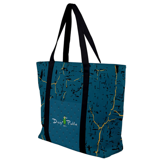 Dizzy Pickle Lynne Turquoise Women's Pickleball Zip-Up Canvas Bag