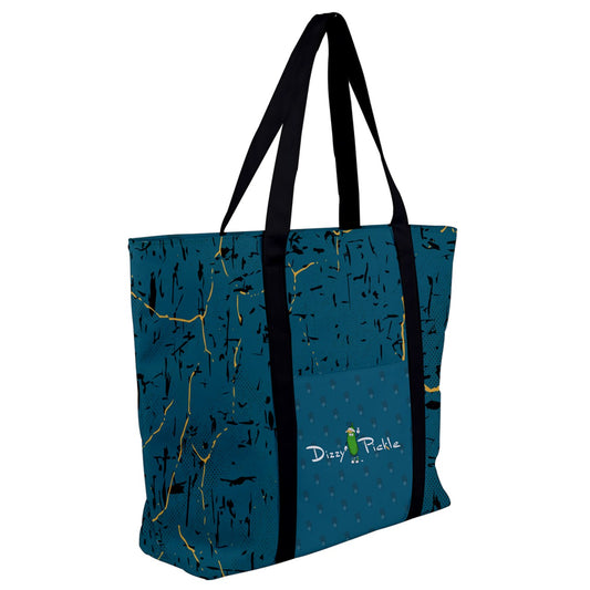 Dizzy Pickle Lynne Turquoise Women's Pickleball Zip-Up Canvas Bag