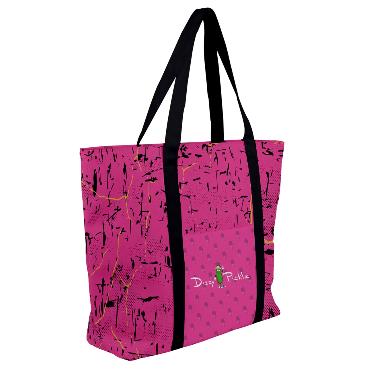 Dizzy Pickle Lynne Pink Women's Pickleball Zip-Up Canvas Bag