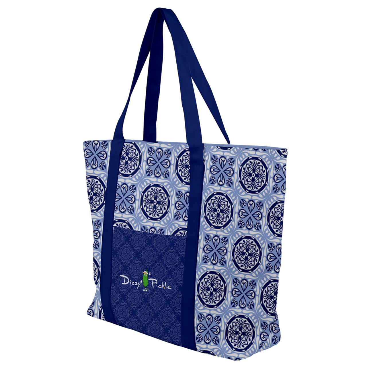 Dizzy Pickle Tracy Blue Women's Pickleball Zip-Up Canvas Bag