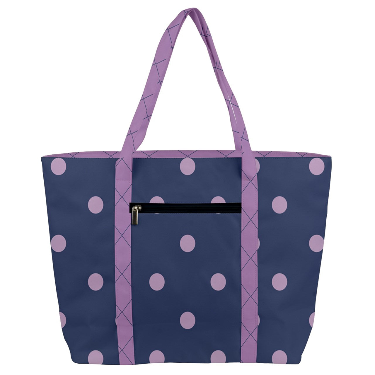 Dizzy Pickle Laura Polka Dots Women's Pickleball Zip-Up Canvas Bag