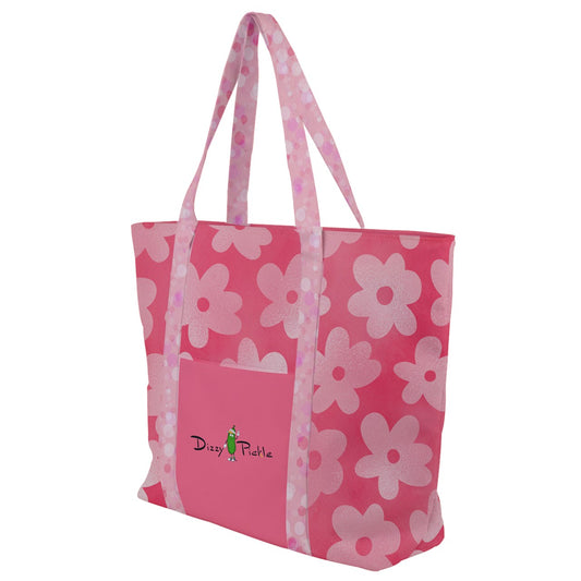 Dizzy Pickle Adleigh Blooms Women's Pickleball Zip-Up Canvas Bag