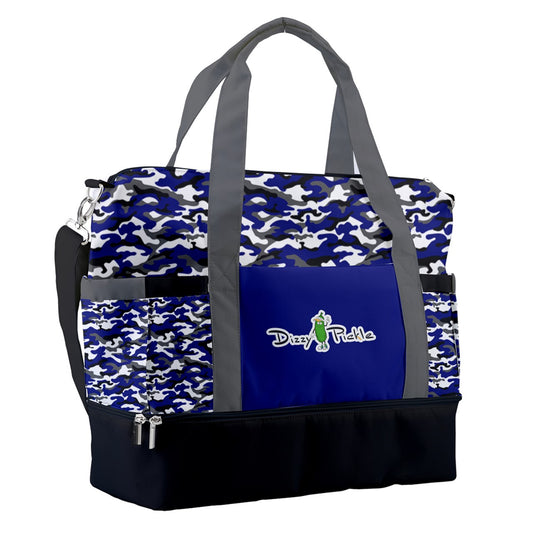 Dizzy Pickle Jan Royal Blue Pickleball Sports Court Shoulder Bag with Shoe Compartment