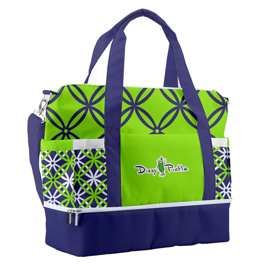 Dizzy Pickle Beautiful Pickleball Sports Court Shoulder Bag with Shoe Compartment