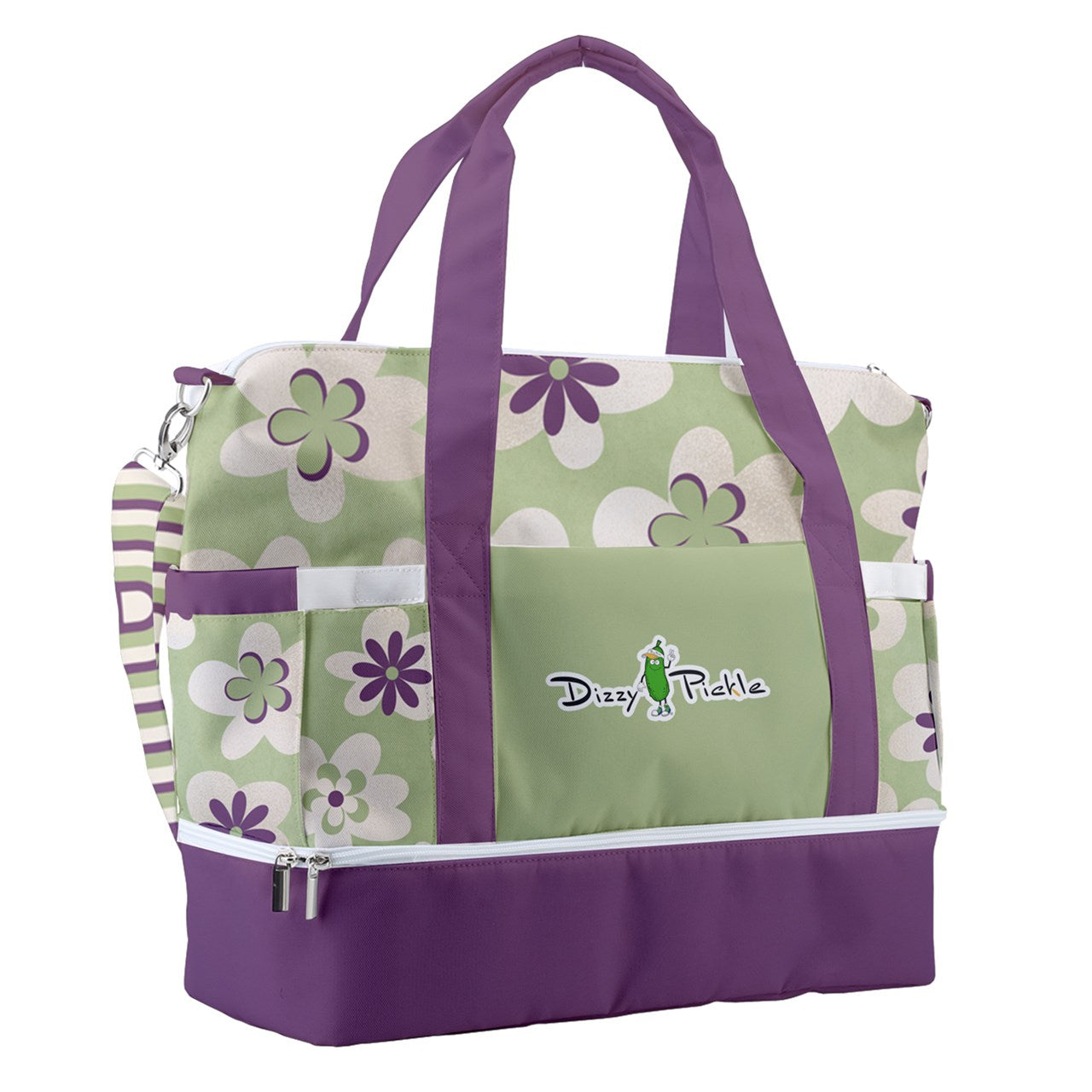 Dizzy Pickle Heather Pickleball Sports Court Shoulder Bag with Shoe Compartment