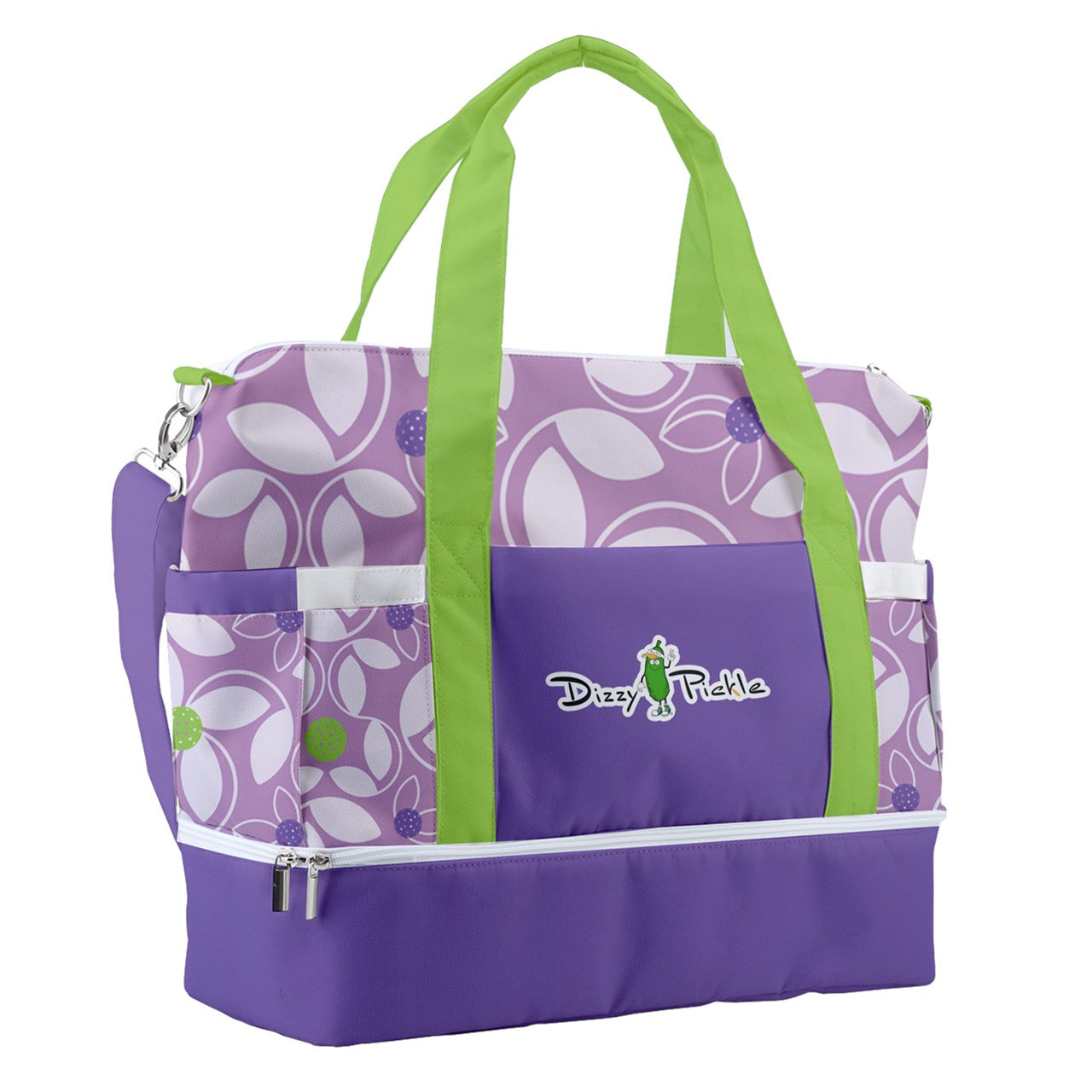 Dizzy Pickle Beth Lavender Pickleball Sports Court Shoulder Bag with Shoe Compartment