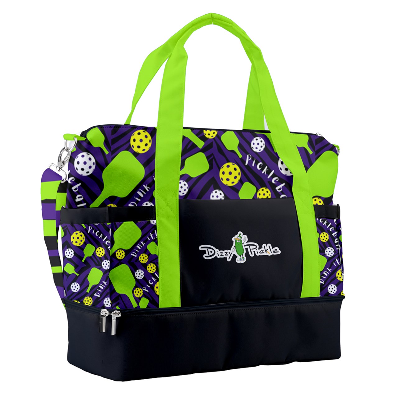 Dizzy Pickle Dinking Diva BG Pickleball Sports Court Shoulder Bag with Shoe Compartment