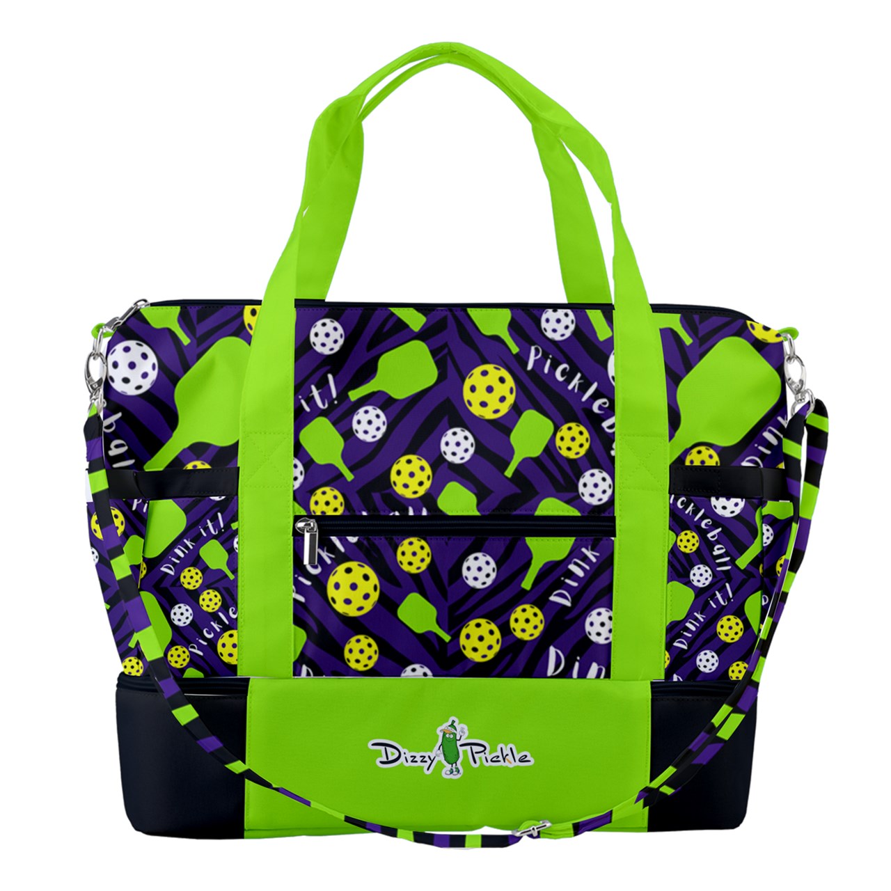 Dizzy Pickle Dinking Diva BG Pickleball Sports Court Shoulder Bag with Shoe Compartment